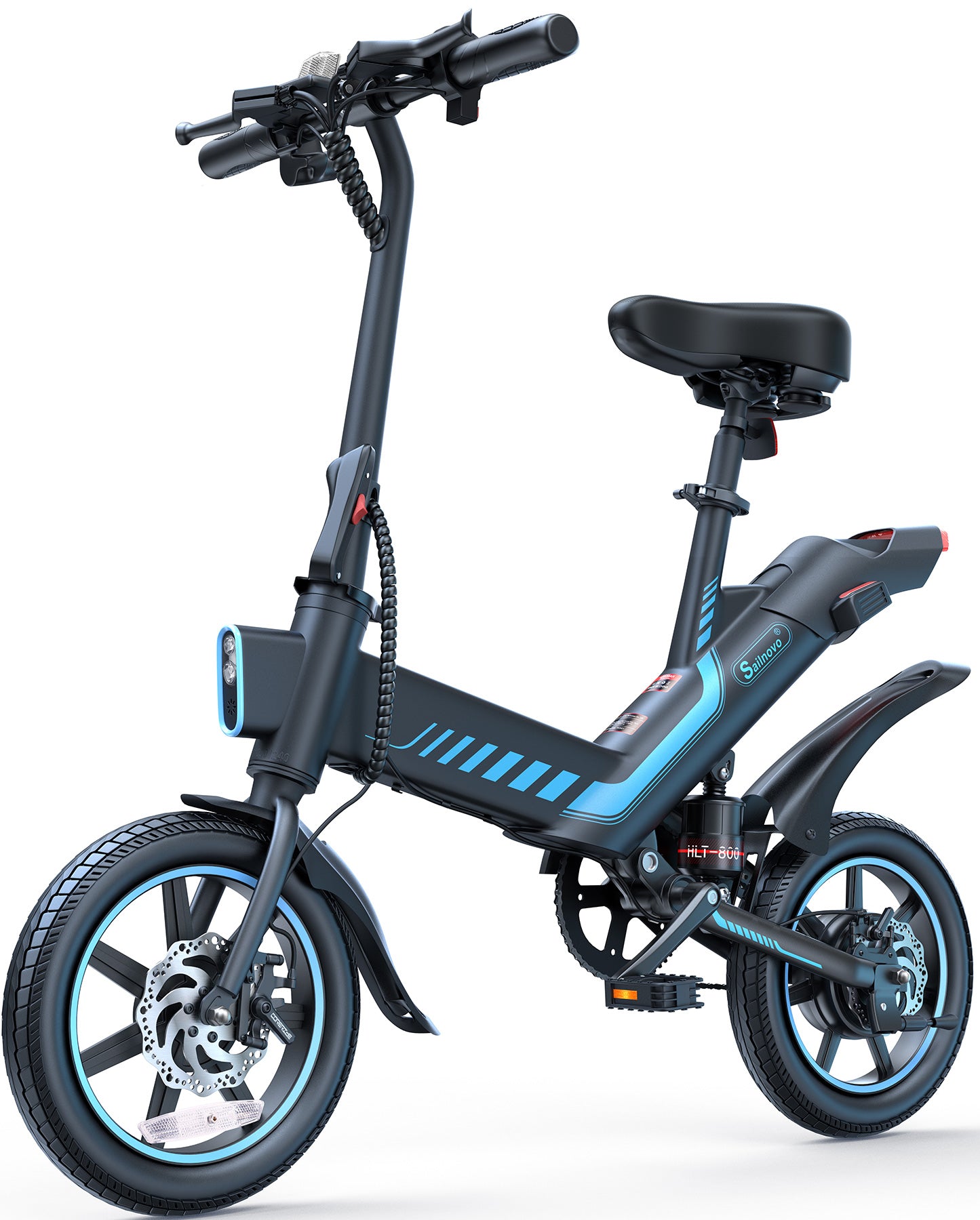 Wooken Y1-14 Urban Commuter Folding Electric Bike Wooken