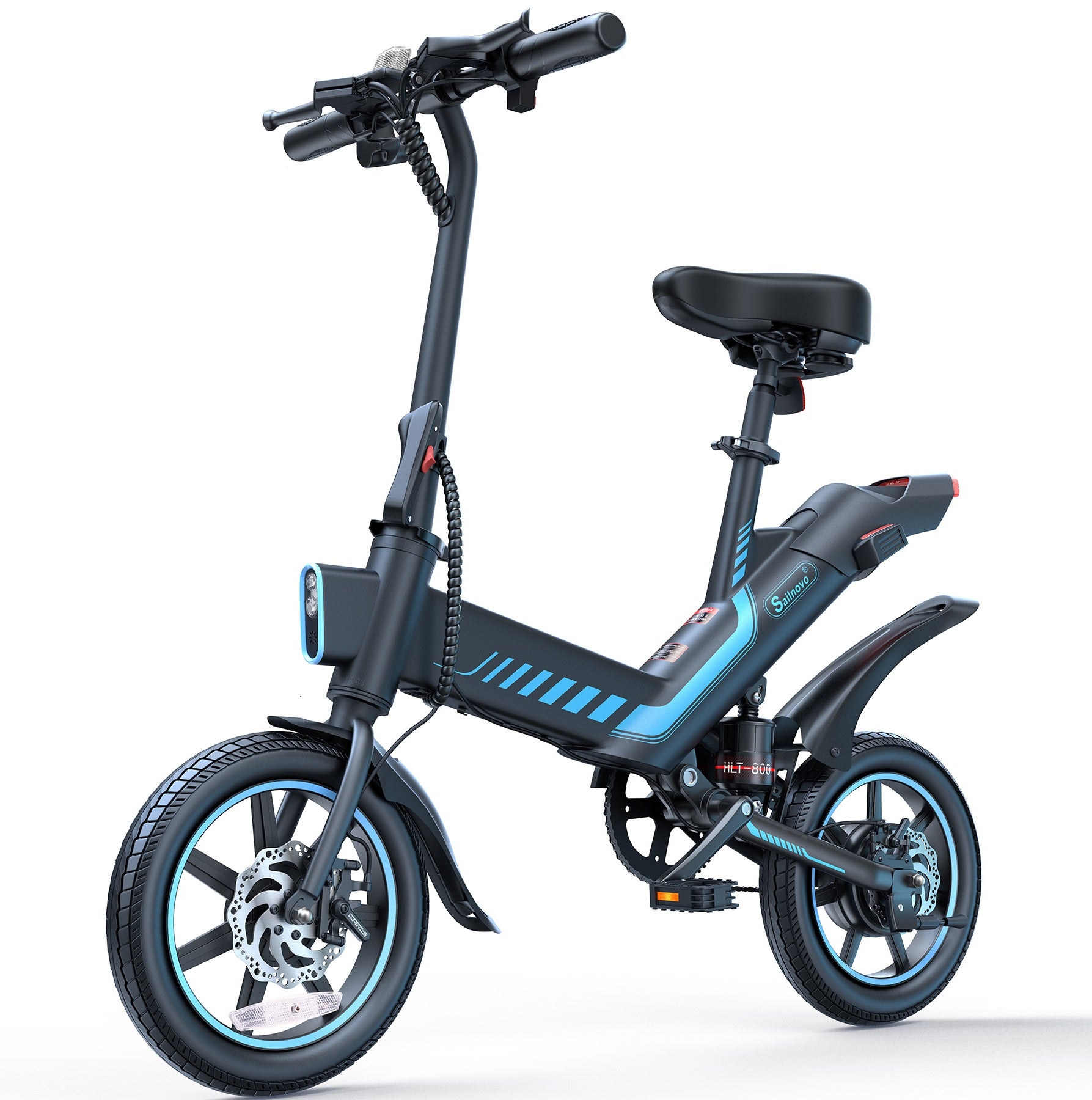 Wooken Y1-14 Urban Commuter Folding Electric Bike Wooken
