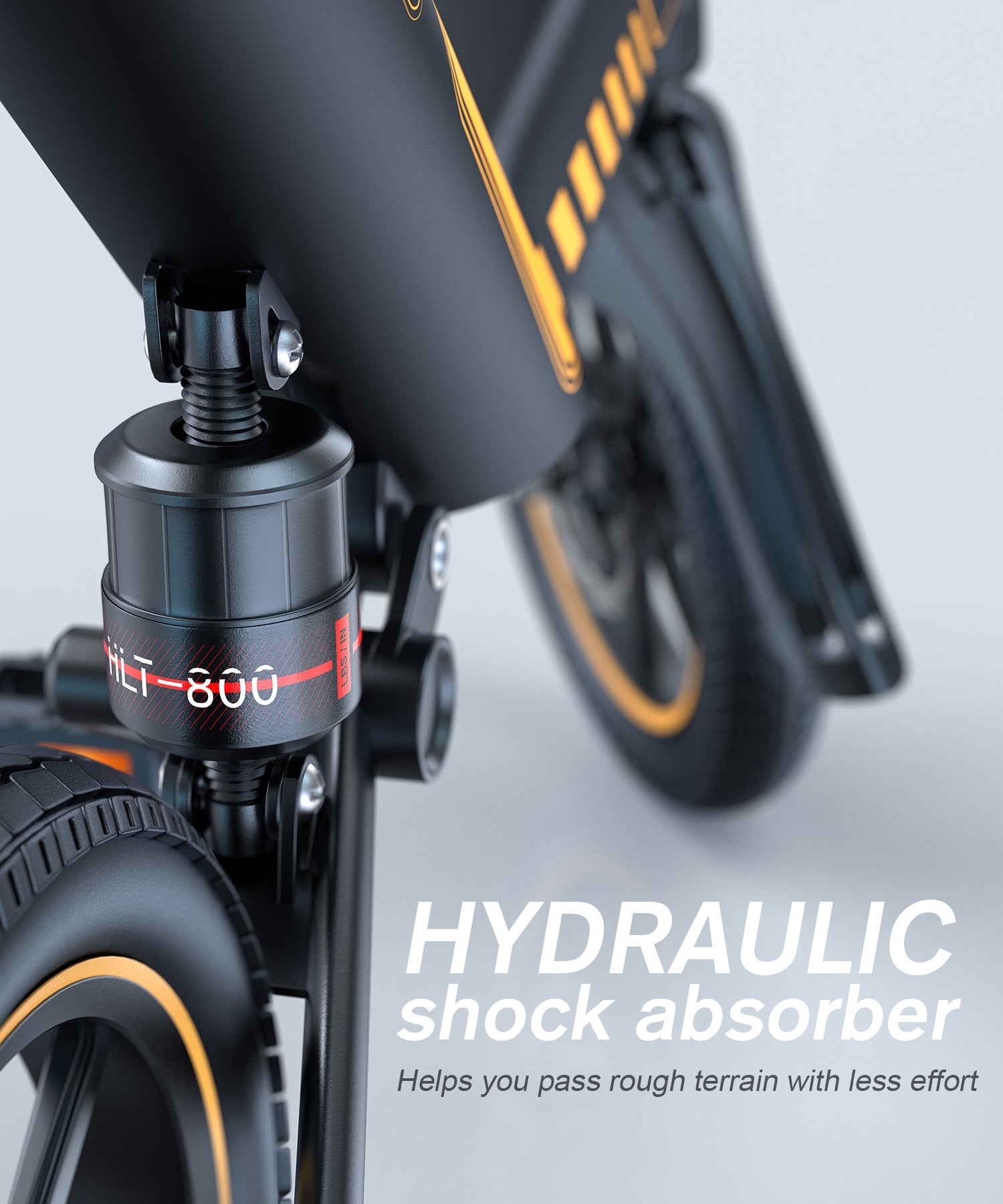 Wooken Y1-14 Urban Commuter Folding Electric Bike Wooken
