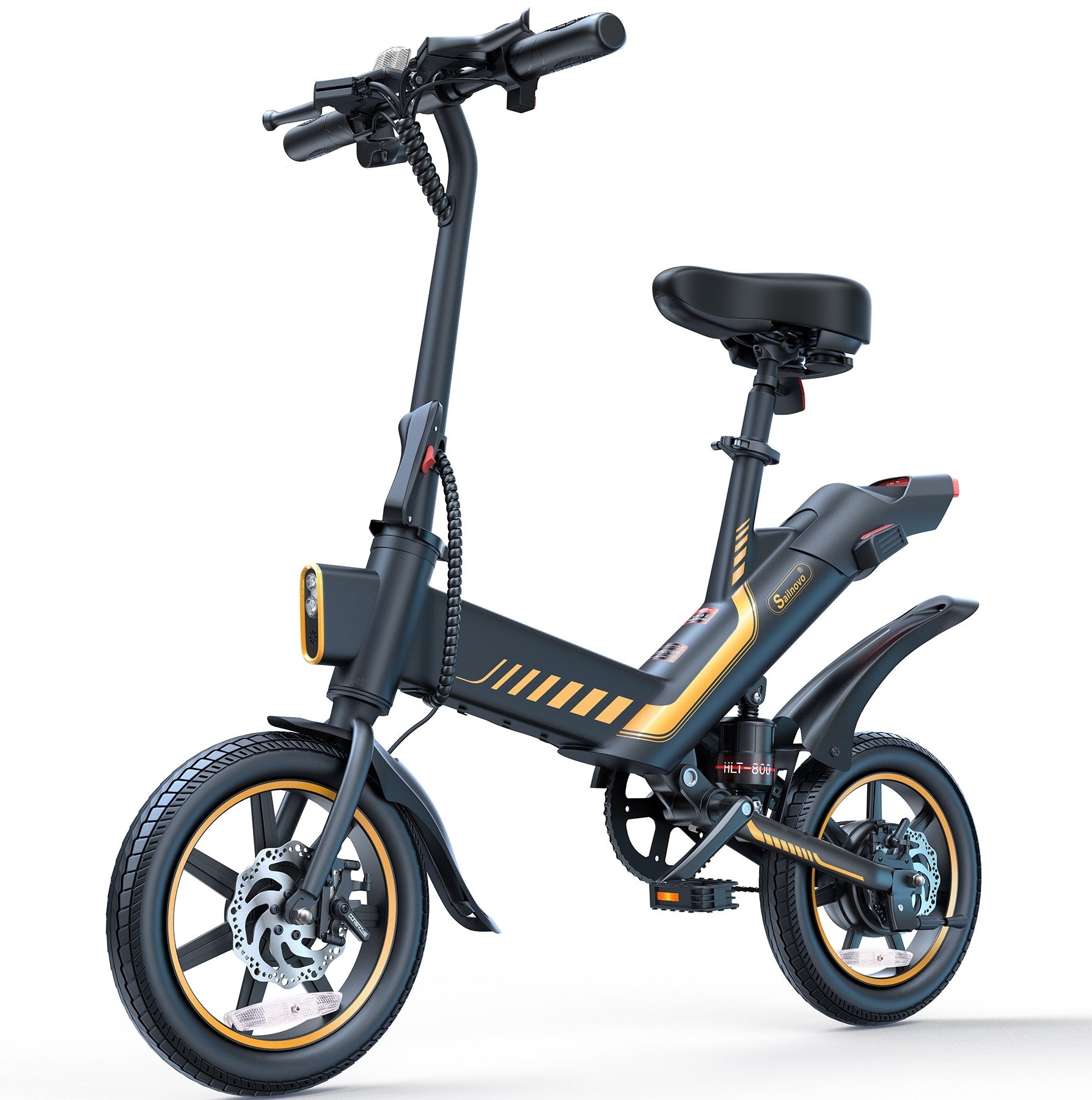 Wooken Y1-14 Urban Commuter Folding Electric Bike Wooken