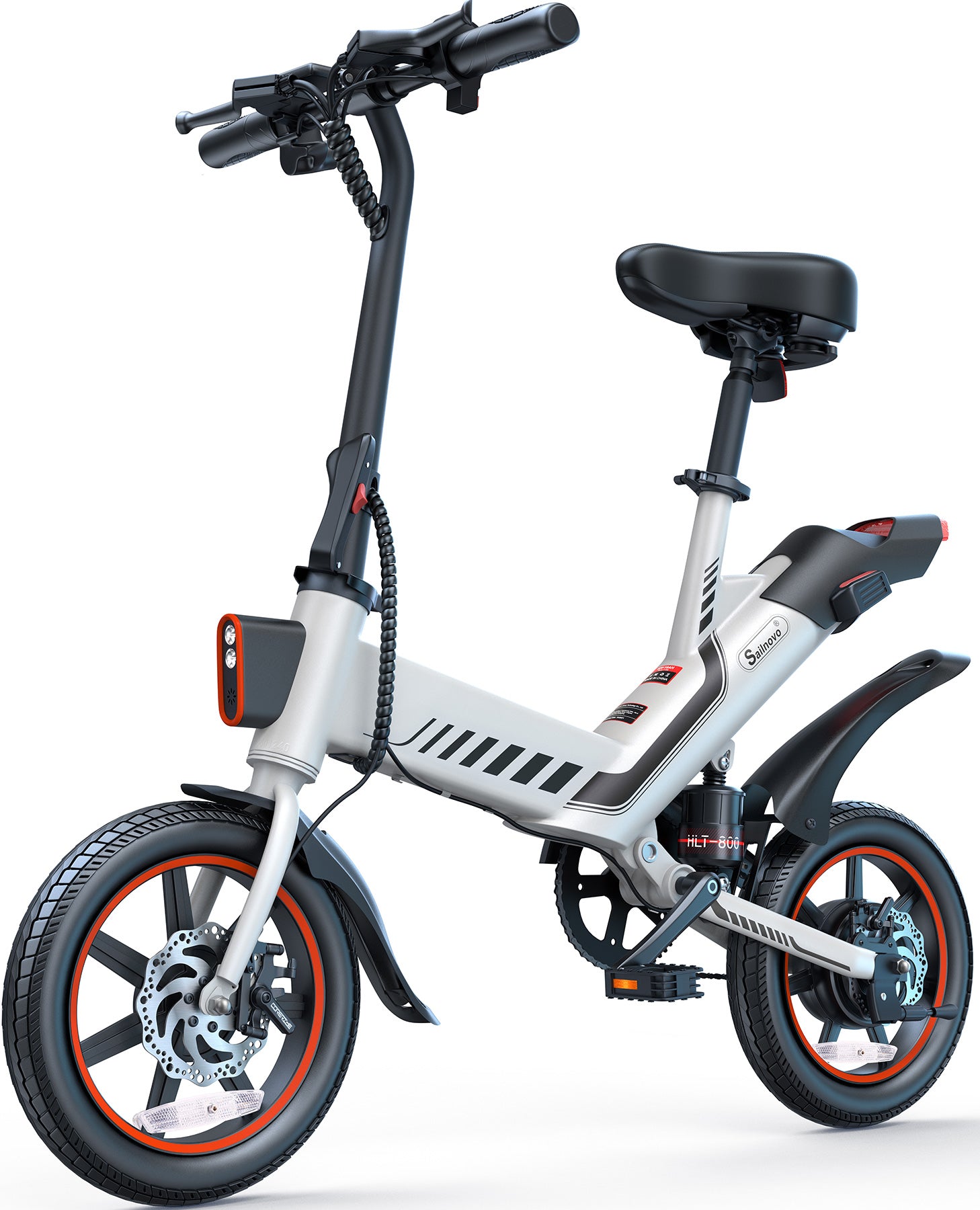 Wooken Y1-14 Urban Commuter Folding Electric Bike Wooken