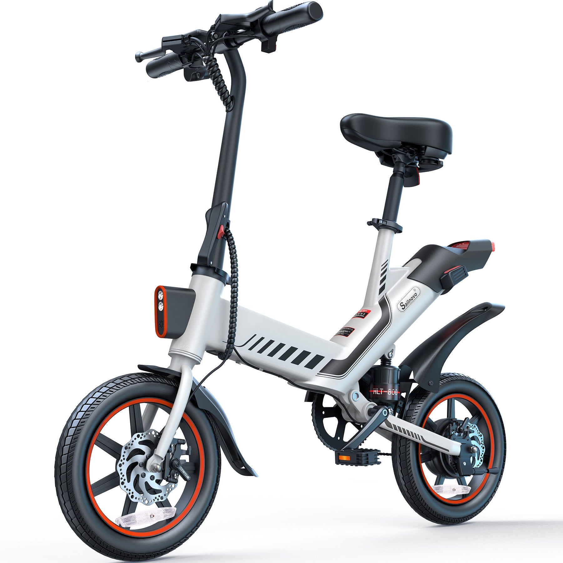 Wooken Y1-14 Urban Commuter Folding Electric Bike Wooken