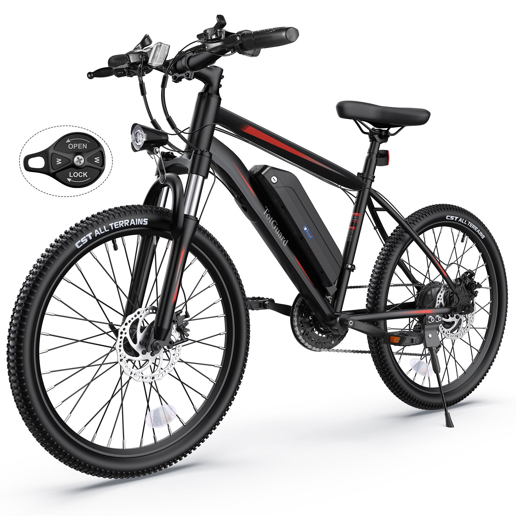 ‎Wooken T-266 Adult Commuter Electric Mountain Bike Wooken