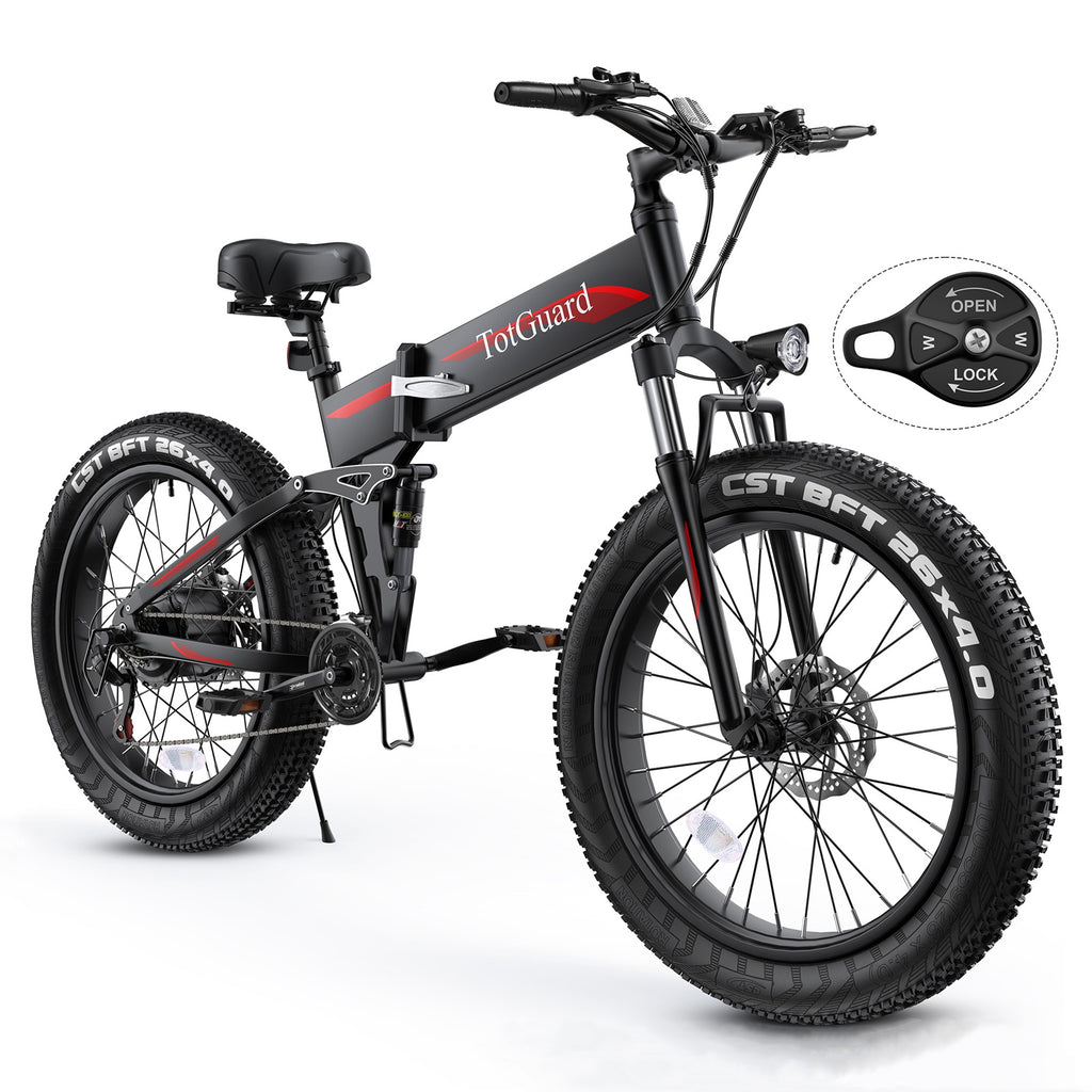 Wooken T268 All Terrain Folding Fat Tire Electric Bike