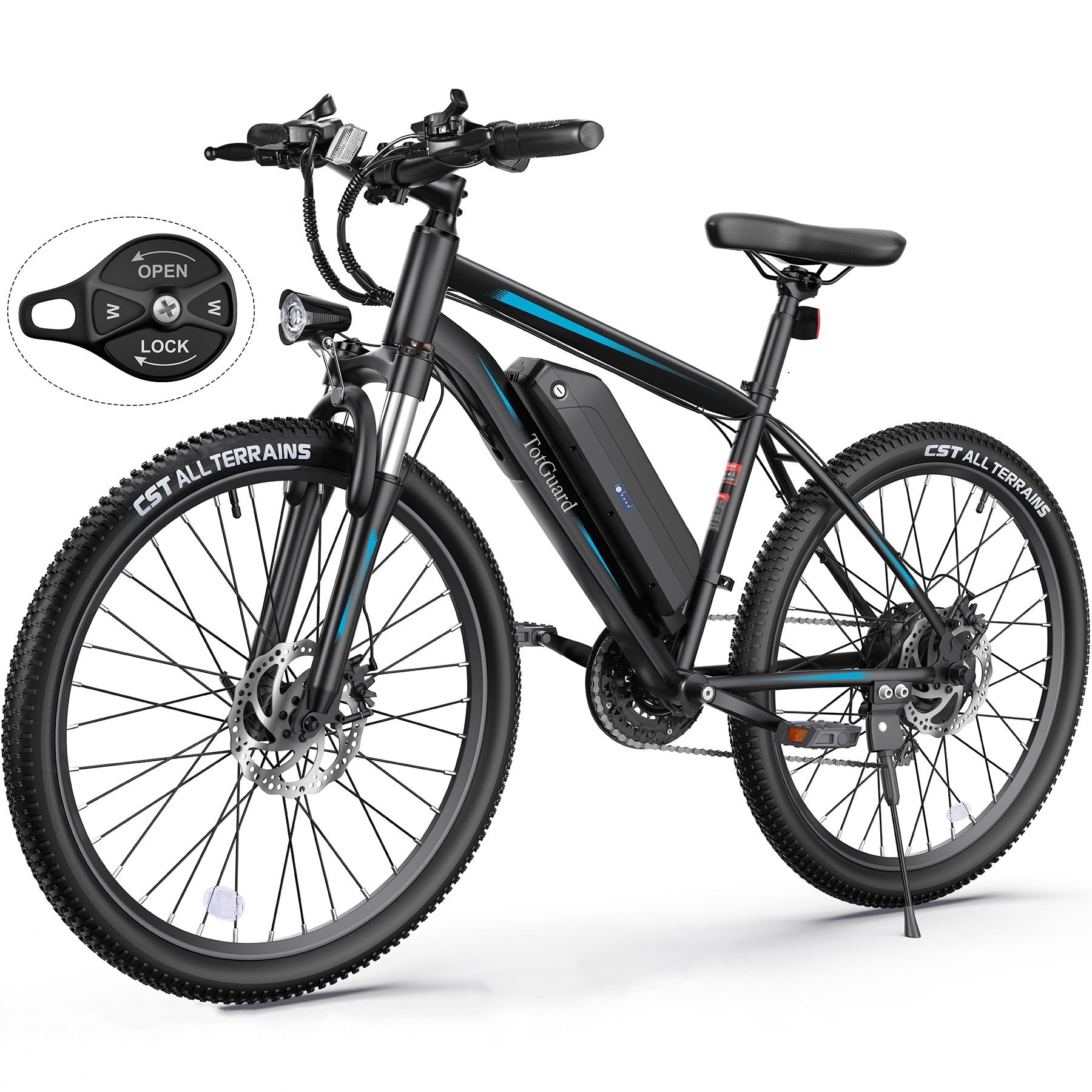 Wooken T-276 Adult Adventure Electric Mountain Bike Wooken