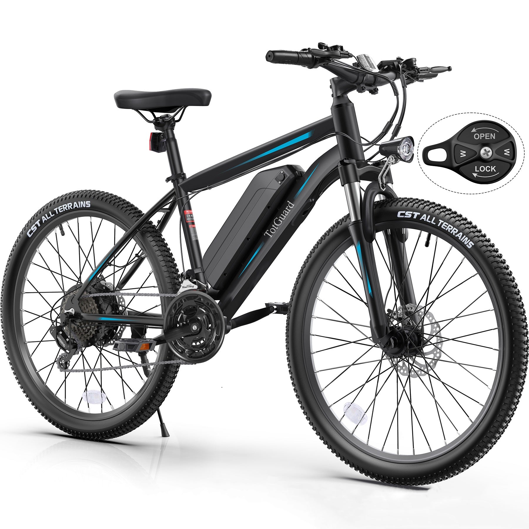 Wooken T-276 Adult Adventure Electric Mountain Bike Wooken