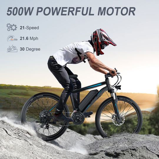Wooken T-276 Adult Adventure Electric Mountain Bike Wooken