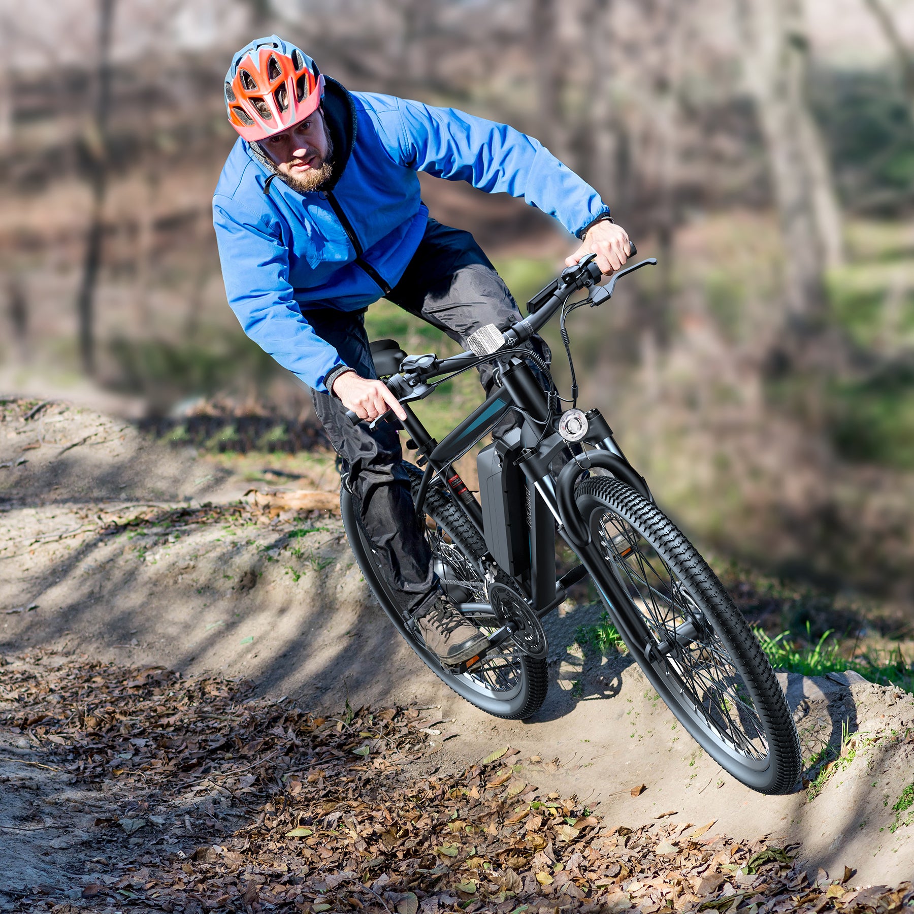 Wooken T-276 Adult Adventure Electric Mountain Bike Wooken