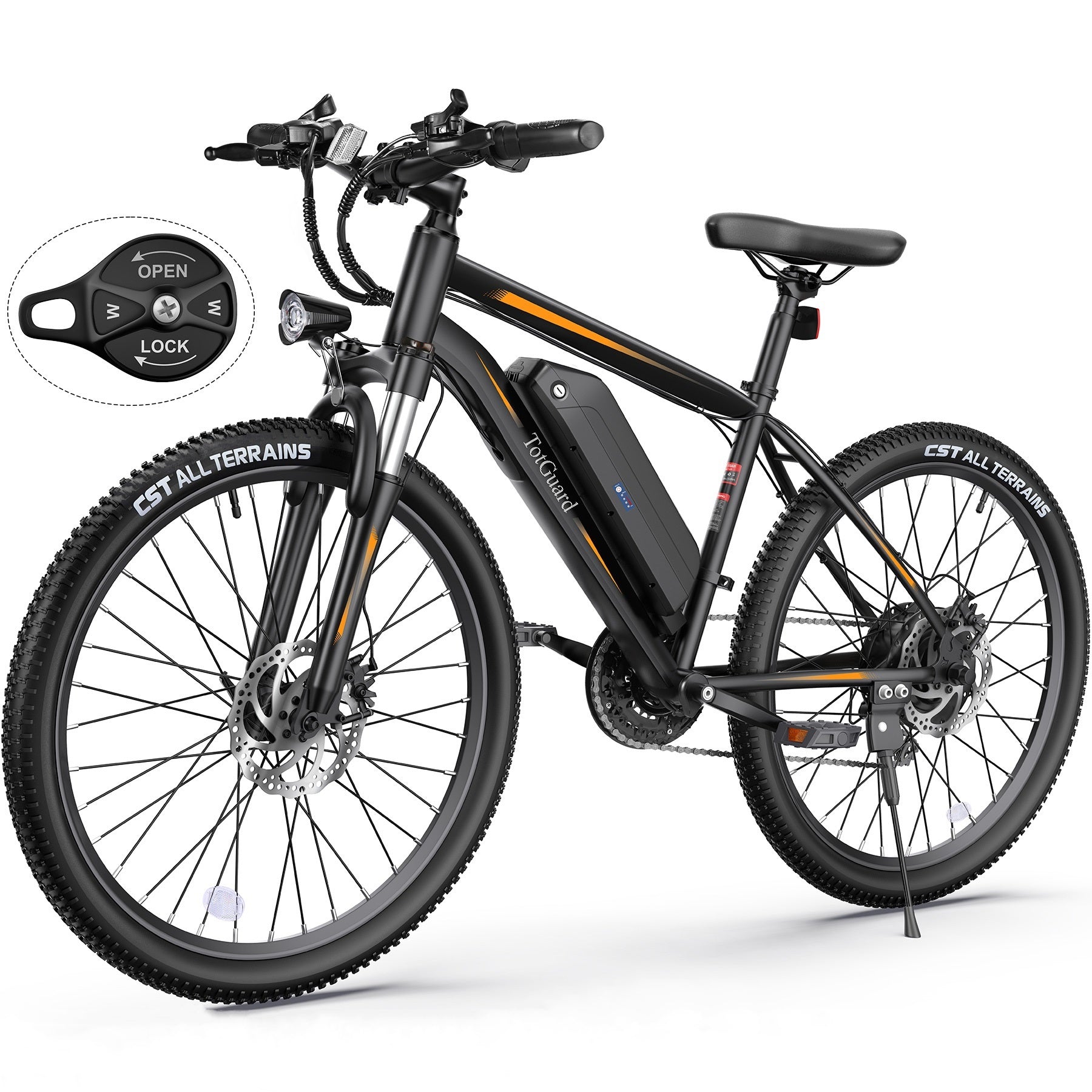 Wooken T-276 Adult Adventure Electric Mountain Bike Wooken