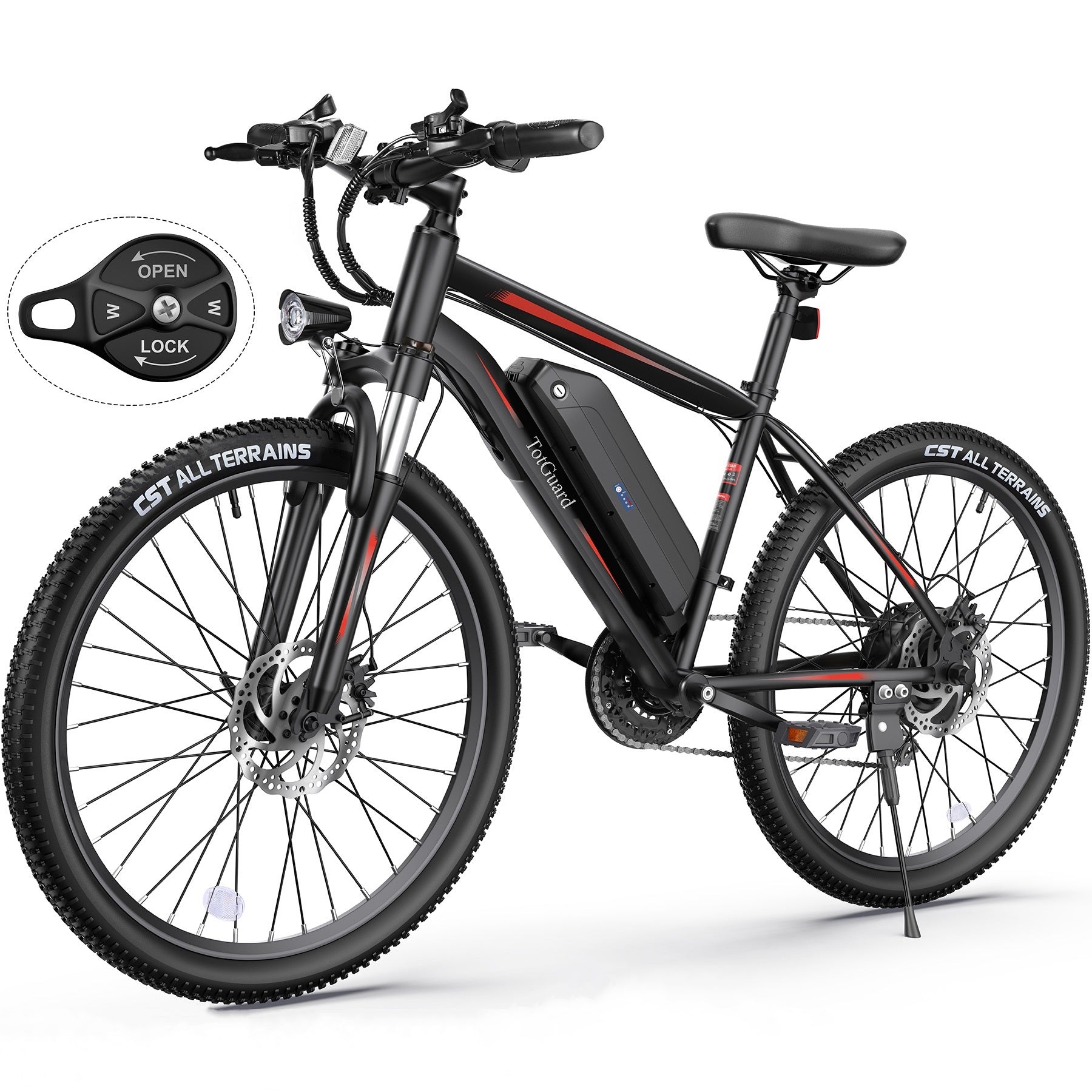 Wooken T-276 Adult Adventure Electric Mountain Bike Wooken
