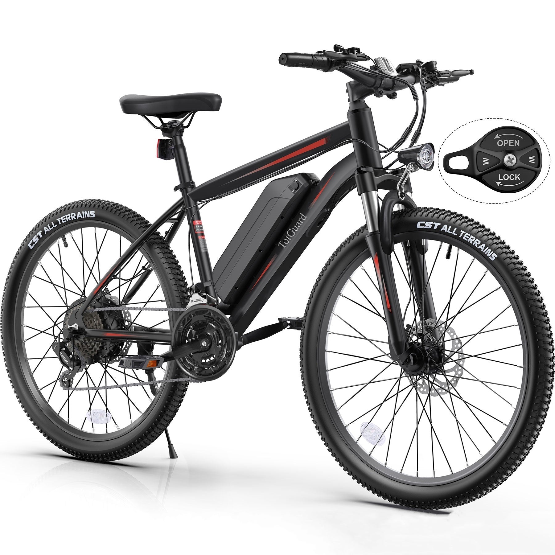 Wooken T-276 Adult Adventure Electric Mountain Bike Wooken