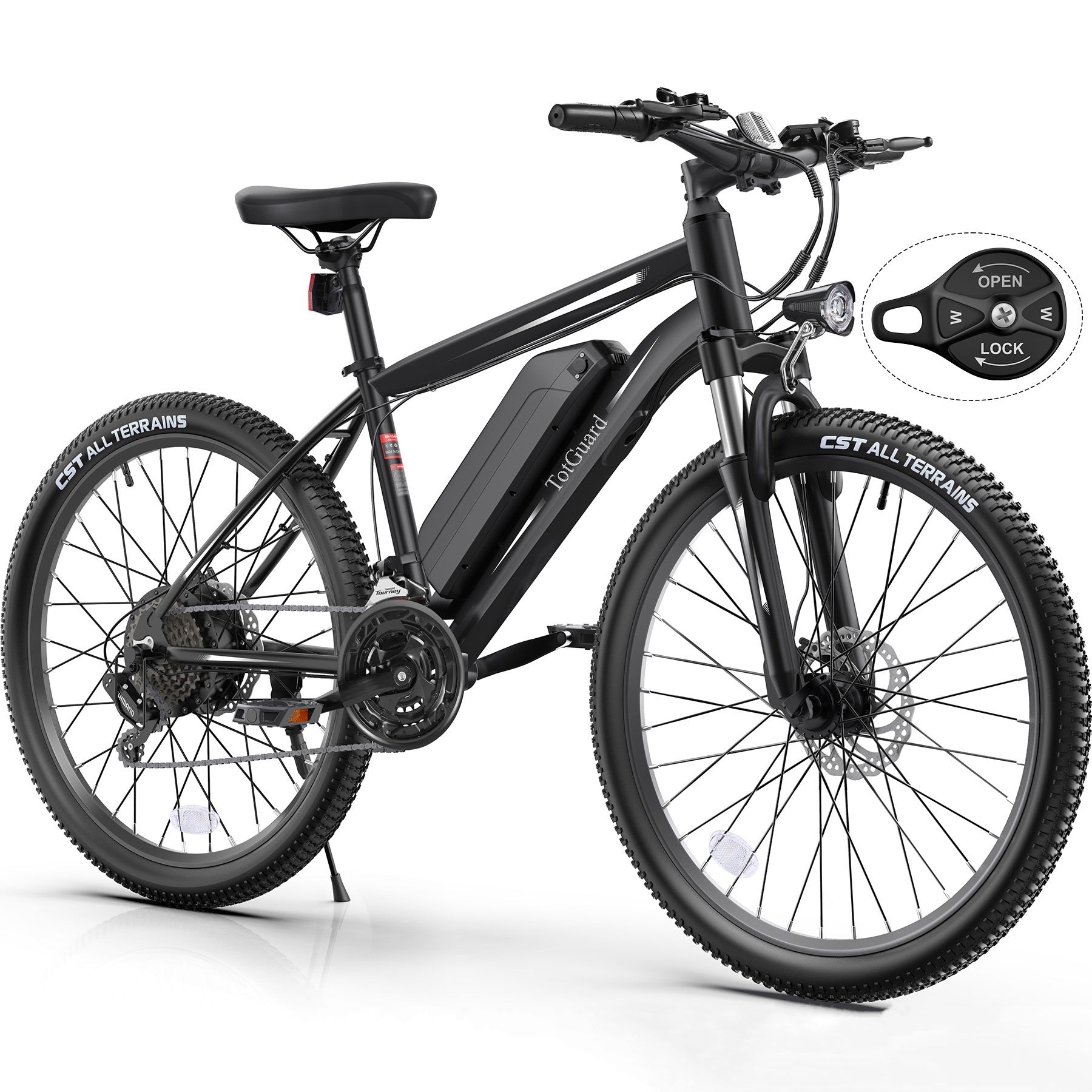 Wooken T-276 Adult Adventure Electric Mountain Bike Wooken
