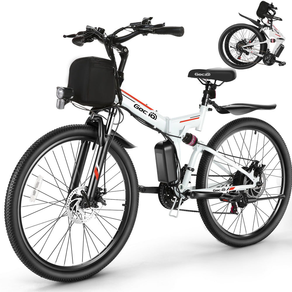 Gocio A-020 Full Suspension Electric Bike Folding Mountain Electric Bike GOCIO