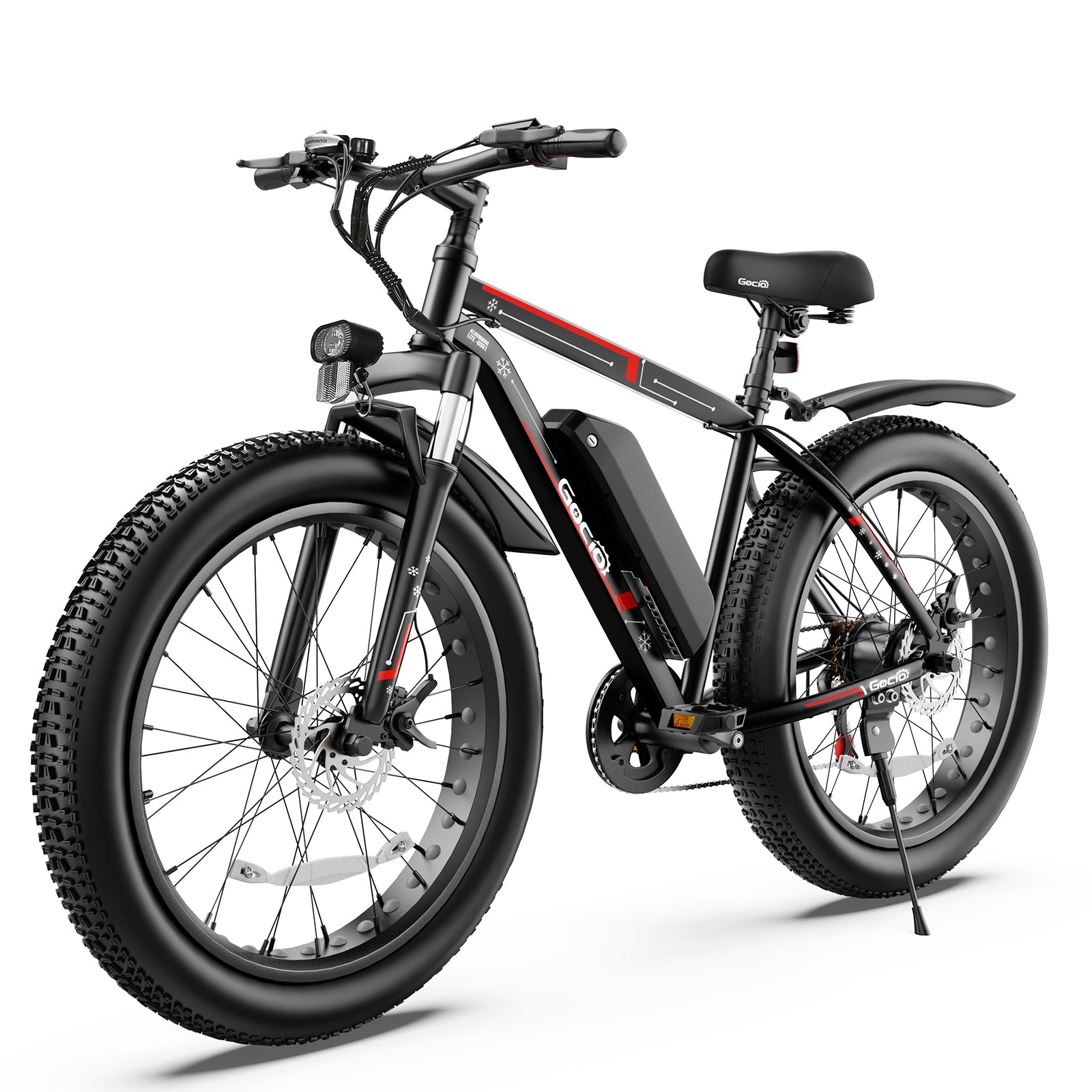 Wooken G-21 Mountain Electric Bike Fat Tire All Terrain Electric Bike Wooken
