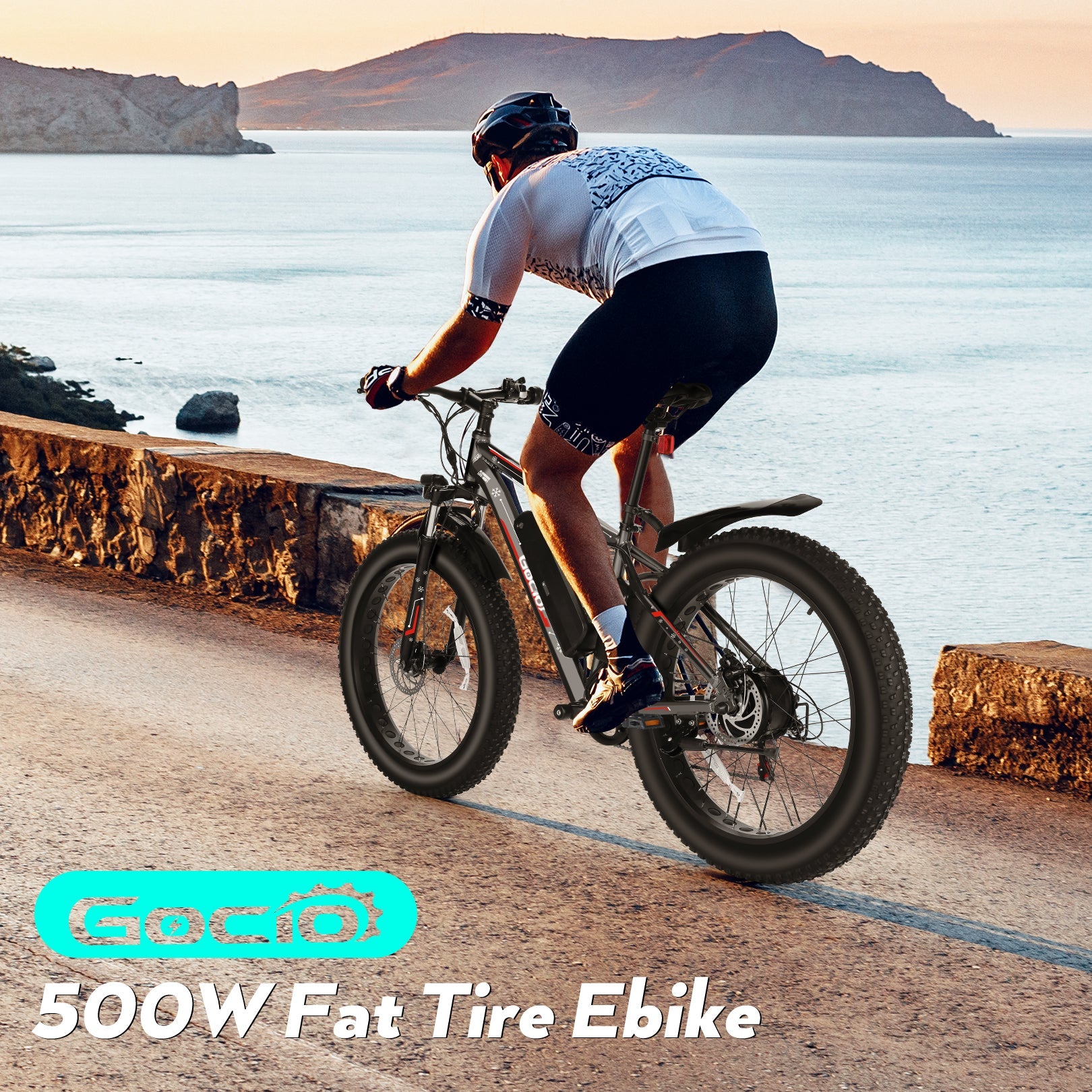 Wooken G-21 Mountain Electric Bike Fat Tire All Terrain Electric Bike Wooken