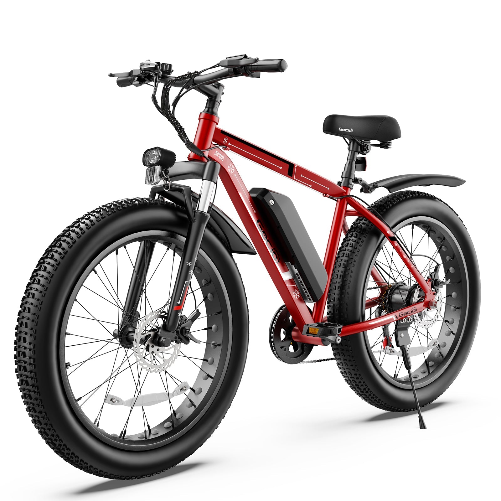 Wooken G-21 Mountain Electric Bike Fat Tire All Terrain Electric Bike Wooken