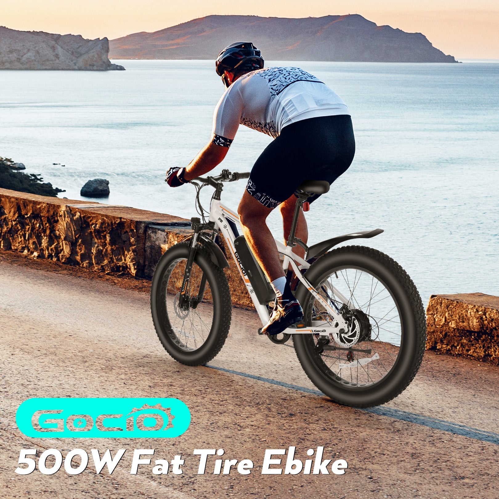 Wooken G-21 Mountain Electric Bike Fat Tire All Terrain Electric Bike Wooken