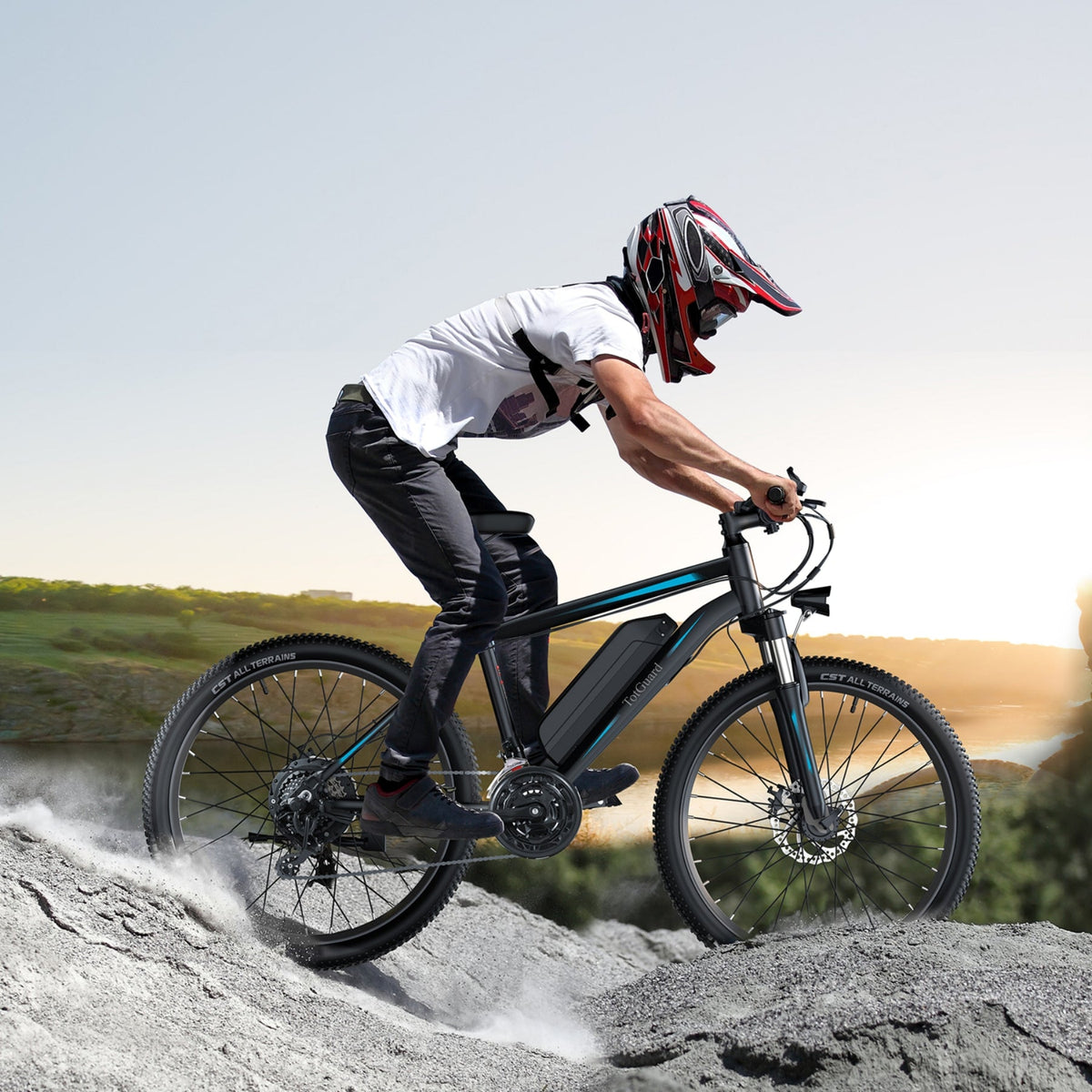 TotGuard Urban Electric Bike AMAK0026 Wooken