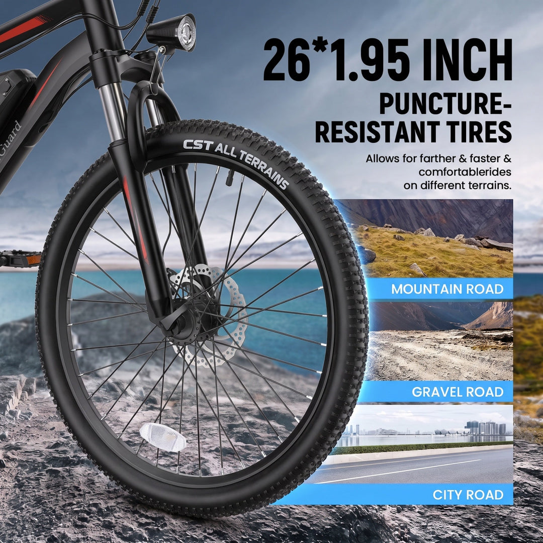 TotGuard Urban Electric Bike AMAK0026 Wooken