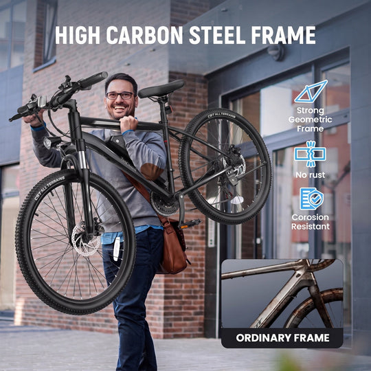 TotGuard Urban Electric Bike AMAK0026 Wooken
