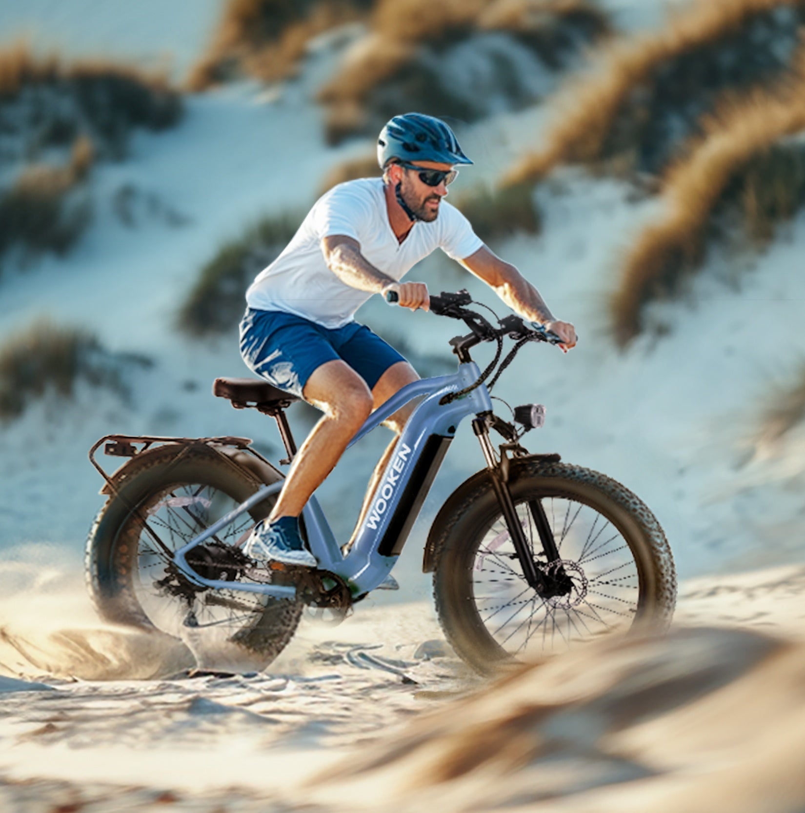 Wooken ‎GALE 26" x 4.0 Fat Tire All Terrain Electric Bike Wooken