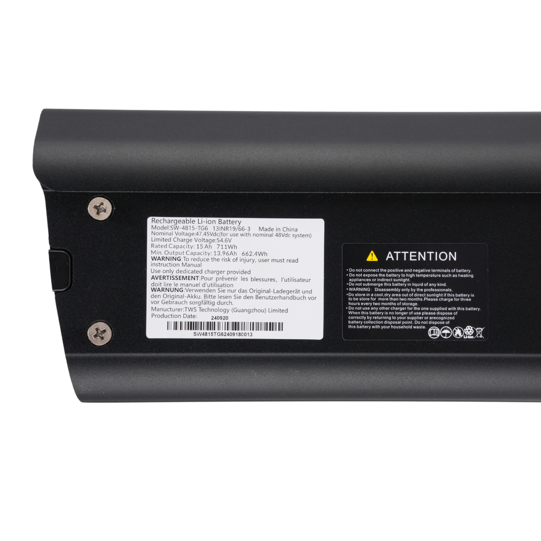 Wooken SwiftX Electric Bike Battery Wooken