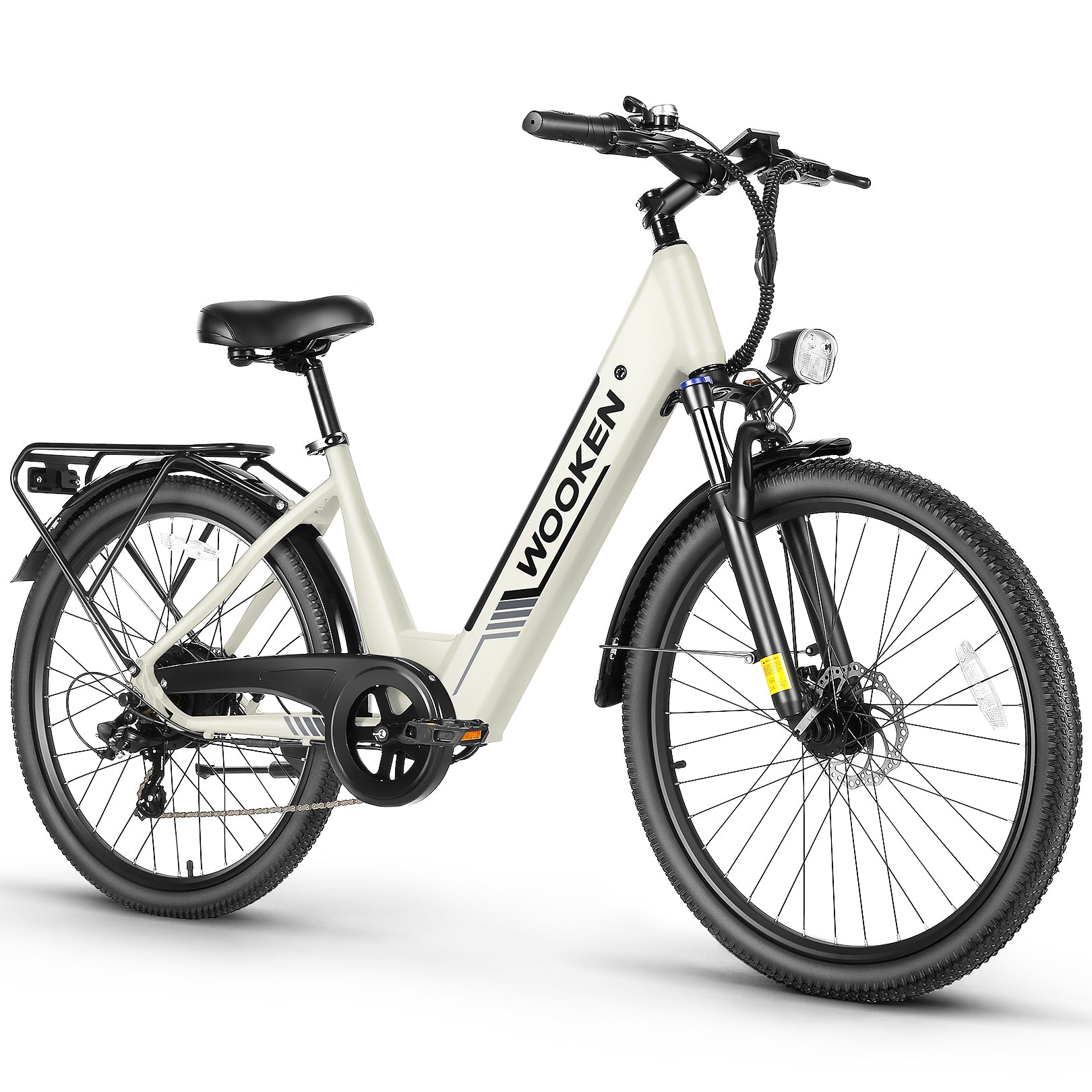 Wooken SwiftX Step-Thru Commuter Fat Tire Electric Bike Wooken