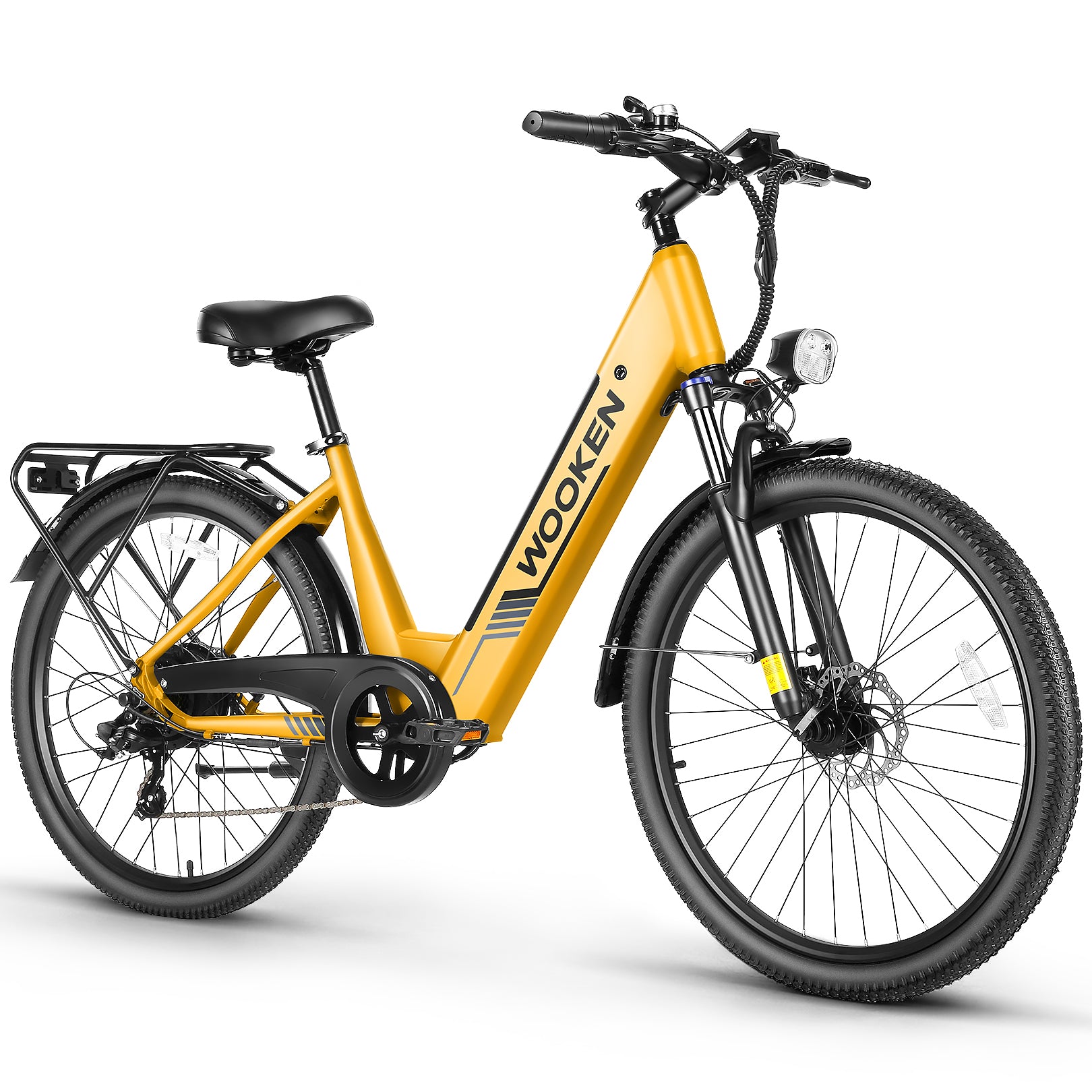 Wooken SwiftX Step-Thru Commuter Fat Tire Electric Bike Wooken