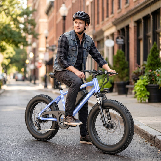 Wooken TAIWK11 All Terrain Fat Tire Electric Bike Wooken