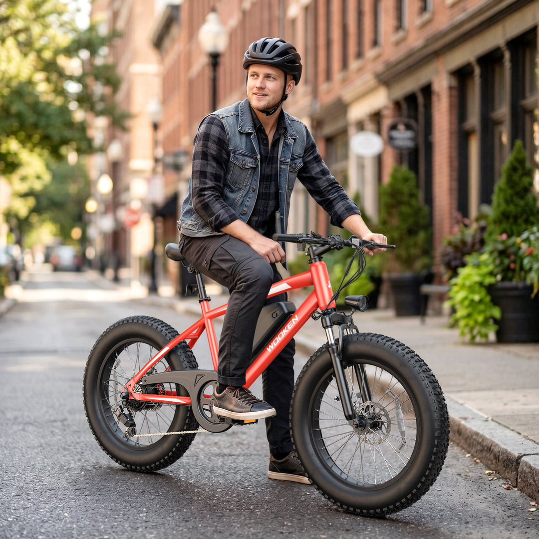 Wooken TAIWK11 All Terrain Fat Tire Electric Bike Wooken