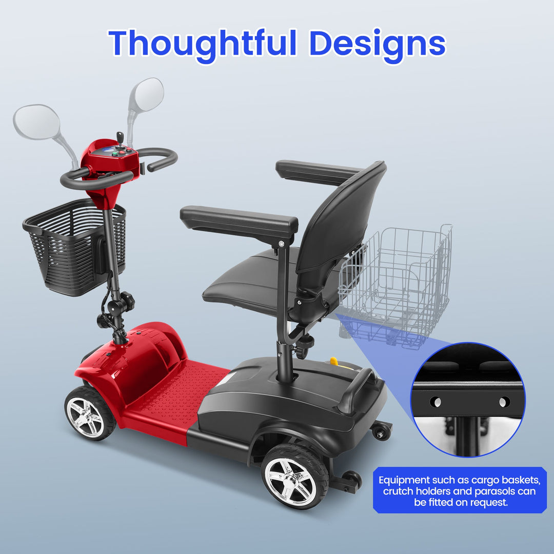 Wooken All Terrain Foldable Electric Mobility Scooter Wooken