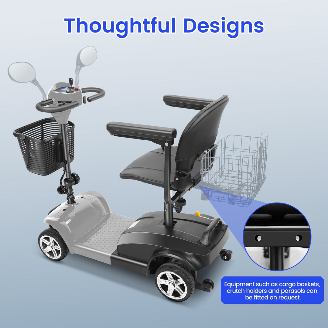 Wooken All Terrain Foldable Electric Mobility Scooter Wooken