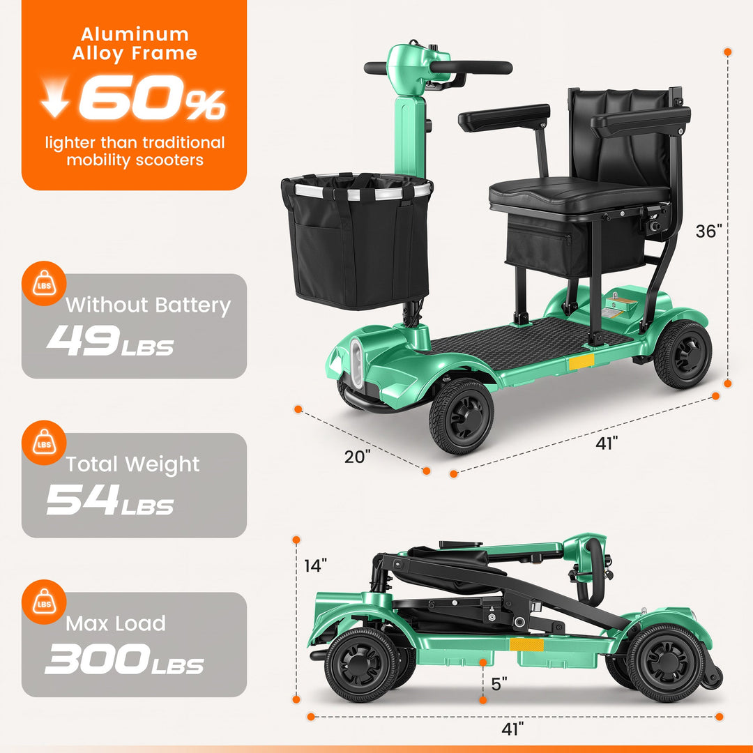 Wooken X-17 Lightweight Electric Scooter WOOKEN