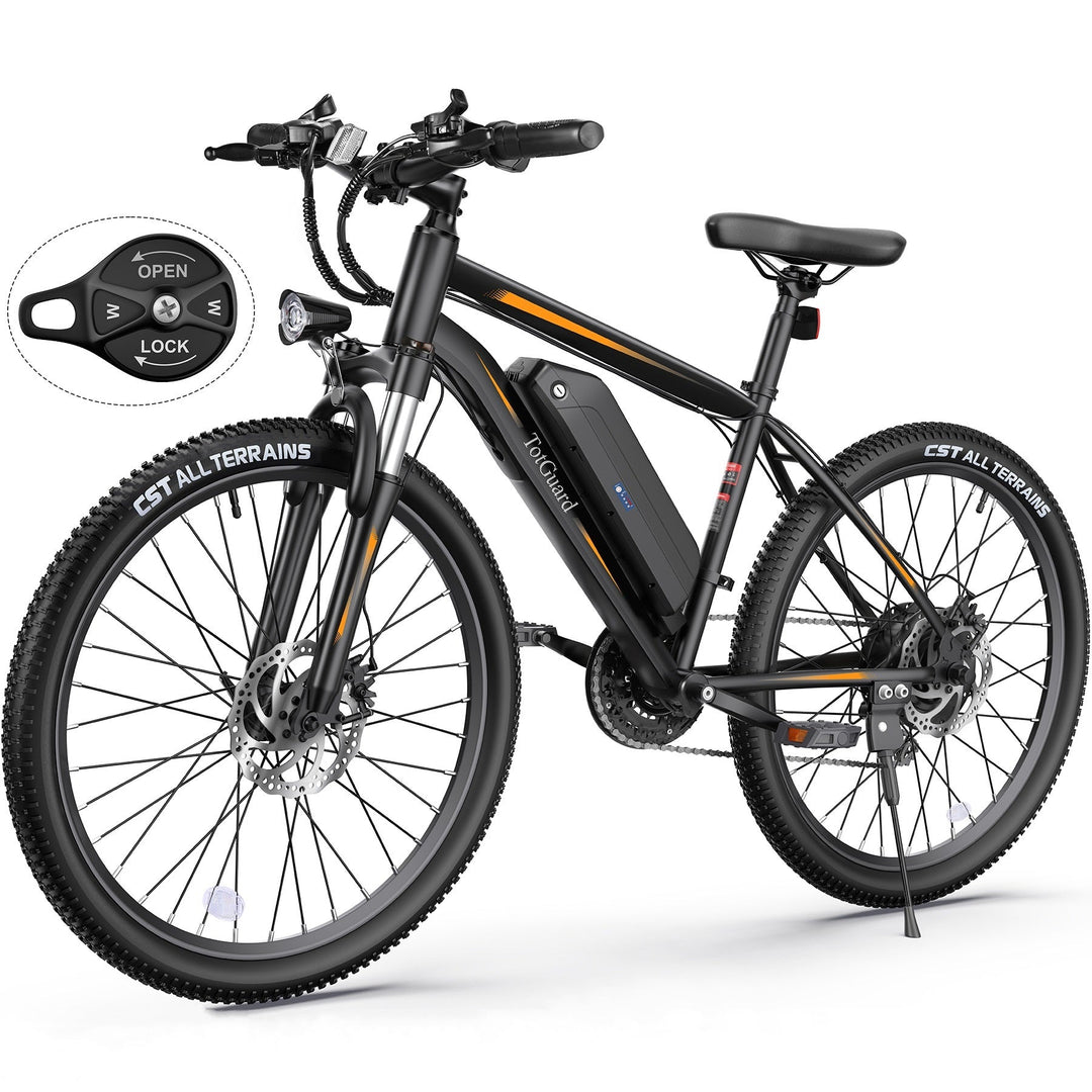 TotGuard AERVA 27.5-Inch Electric Bike Wooken