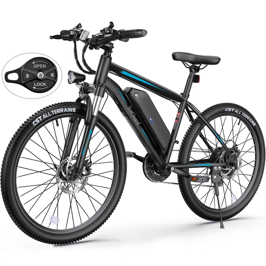 TotGuard AERVA 27.5-Inch Electric Bike Wooken