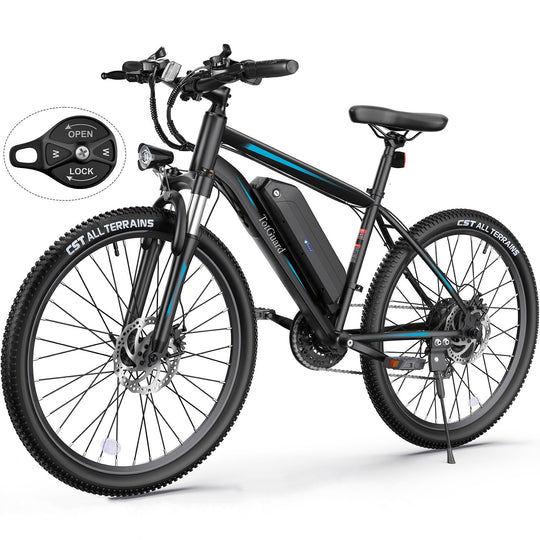 TotGuard AERVA 27.5-Inch Electric Bike Wooken
