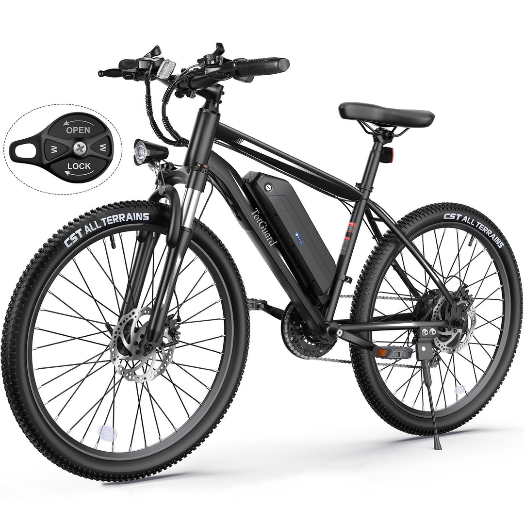 TotGuard AERVA 27.5-Inch Electric Bike Wooken