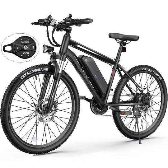 TotGuard AERVA 27.5-Inch Electric Bike Wooken
