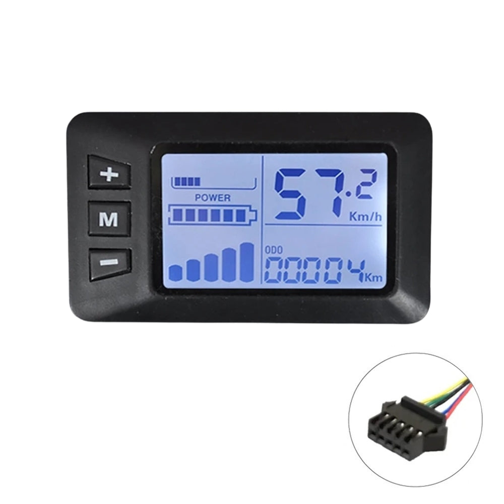 Wooken Electric Bike LCD Display Meter TotGuard