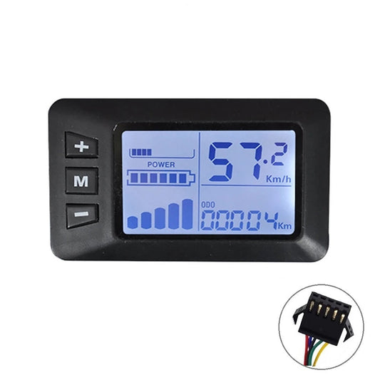 Wooken Electric Bike LCD Display Meter TotGuard