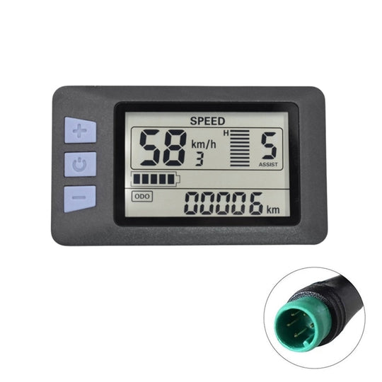 Wooken Electric Bike LCD Display Meter TotGuard