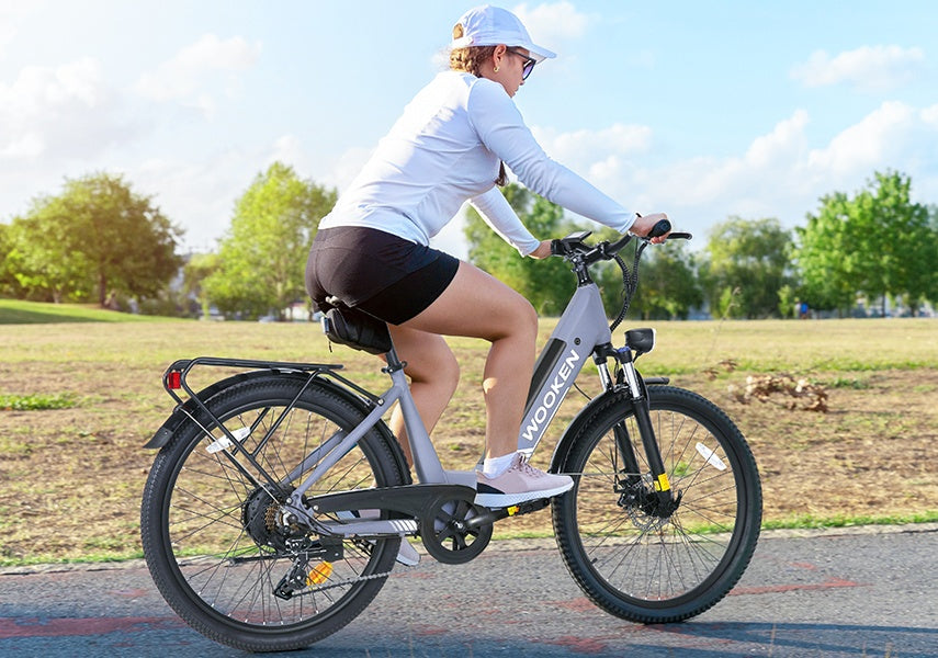 Wooken SwiftX Ebike-Riding 1