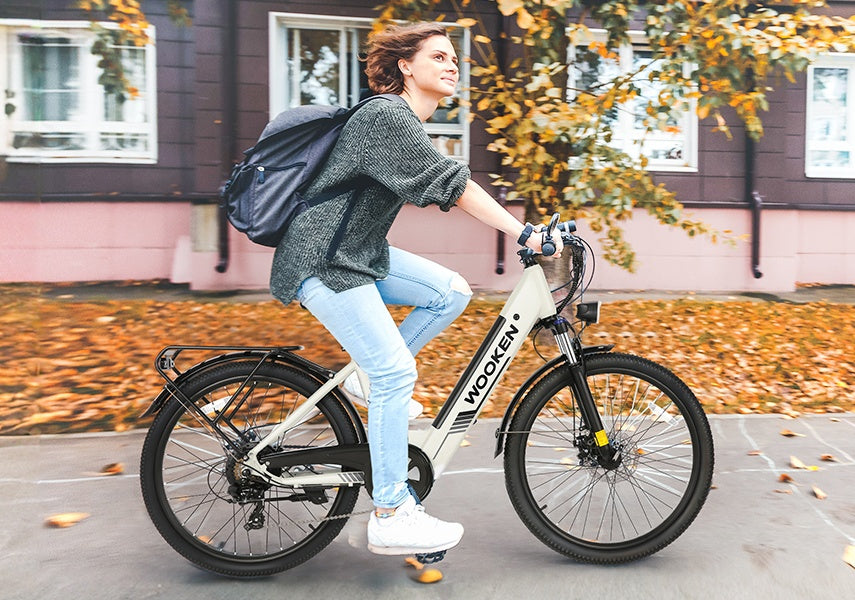 Wooken SwiftX Ebike-Riding 4